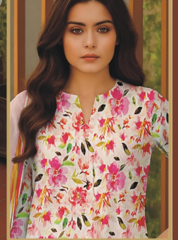 Summer Bloom Printed Doria - Image 2
