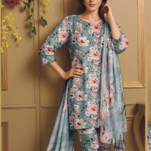 Floral Charm Printed Doria